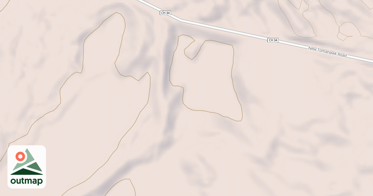 Map of DENLEY LAKE SPUR P