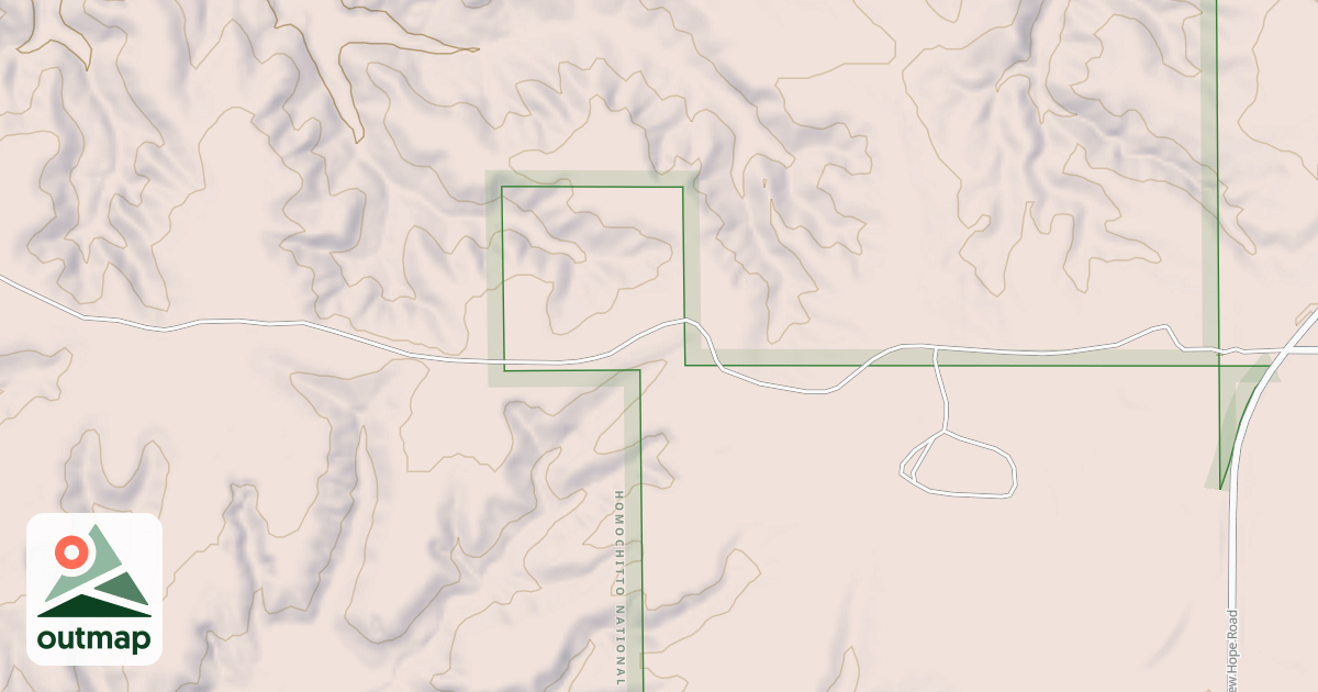 Map of USFS Motor Vehicle Use Map Roads {E513663C-2FF7-4D4E-9E06-835CF638212E}