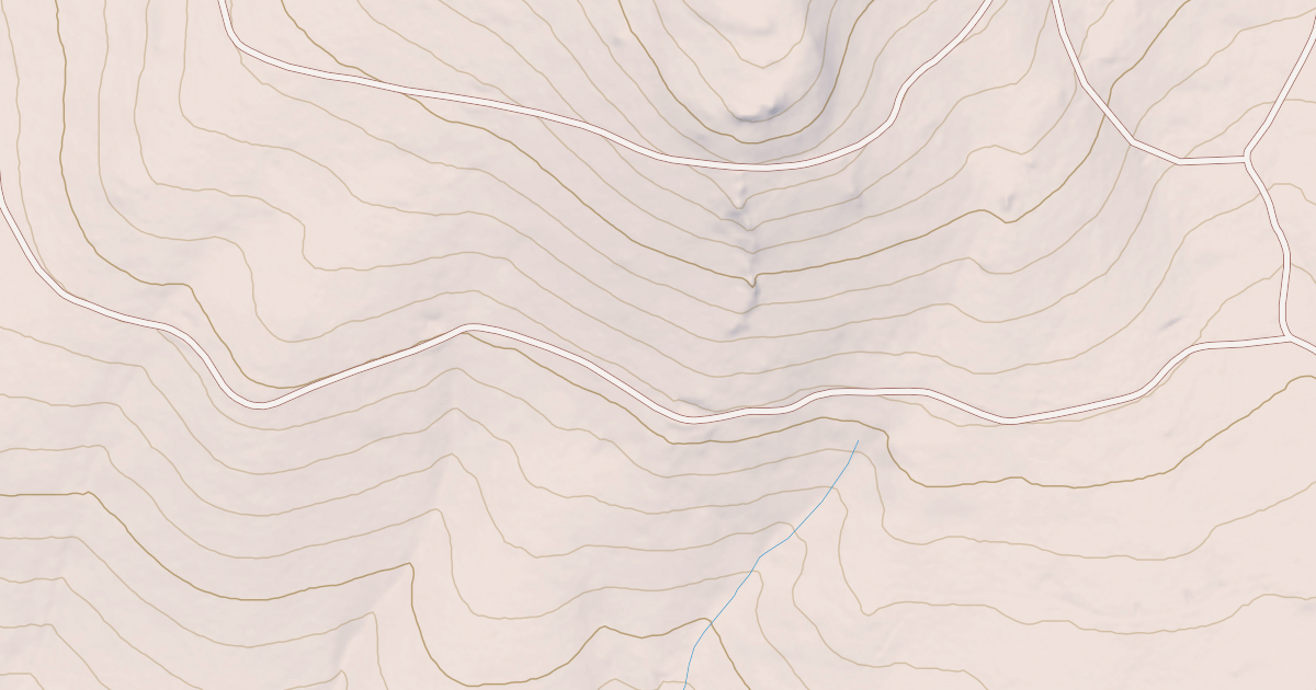 Map preview of CAMPBELL MTN SOUTH
