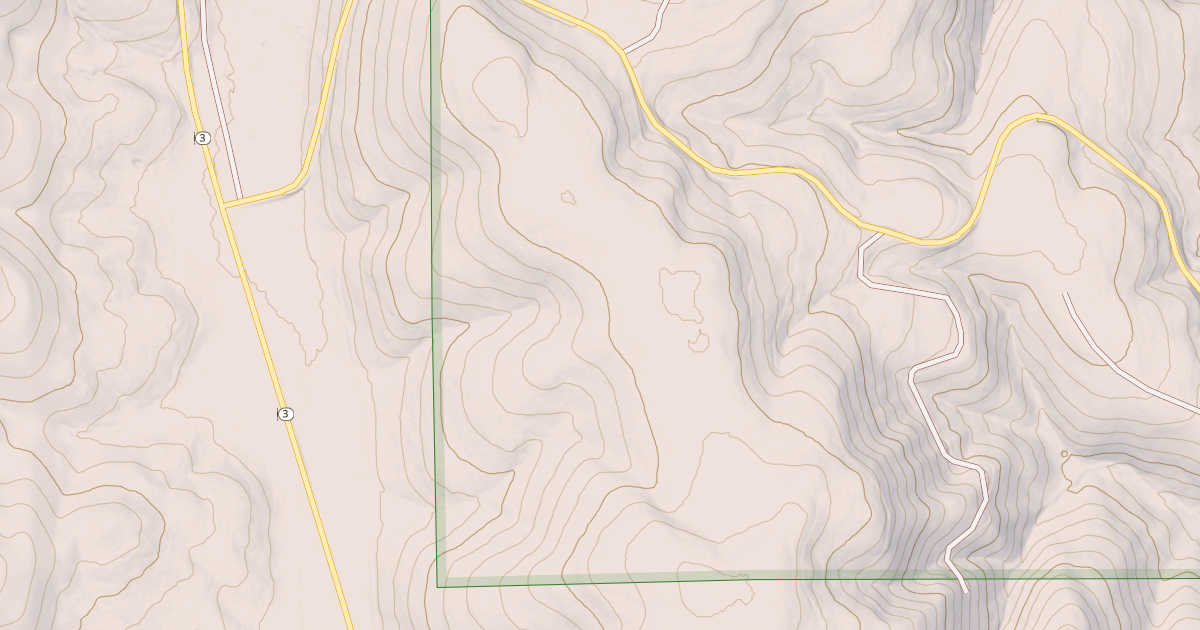 Map preview of TURKEY RIDGE