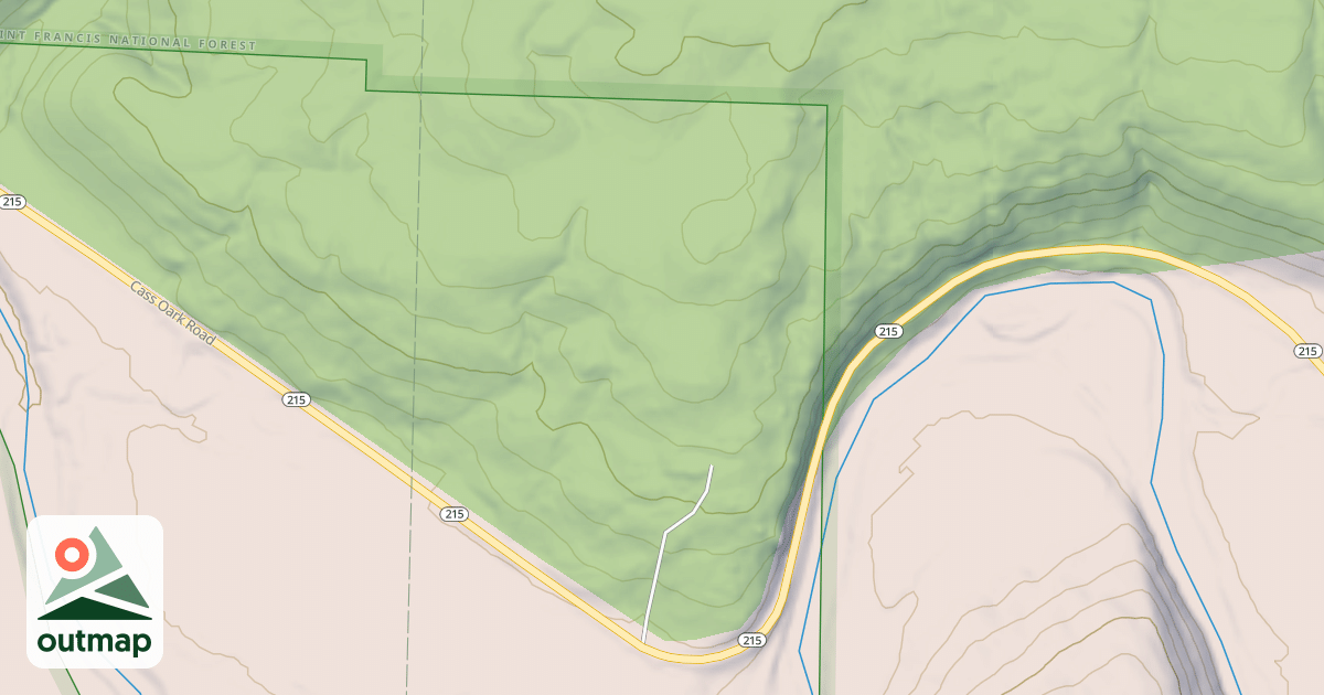 Map of USFS National Forest System Roads {0C74E679-D09F-442A-8C9A-F1C5C5A30932}