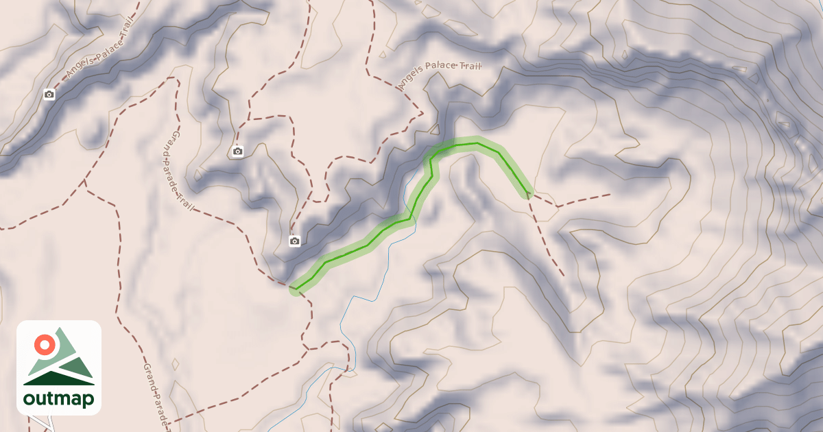 Map of Grand Parade Trail