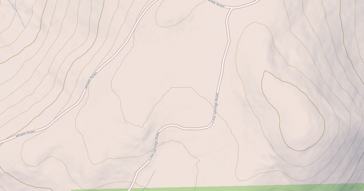 Map preview of COLD SPRINGS