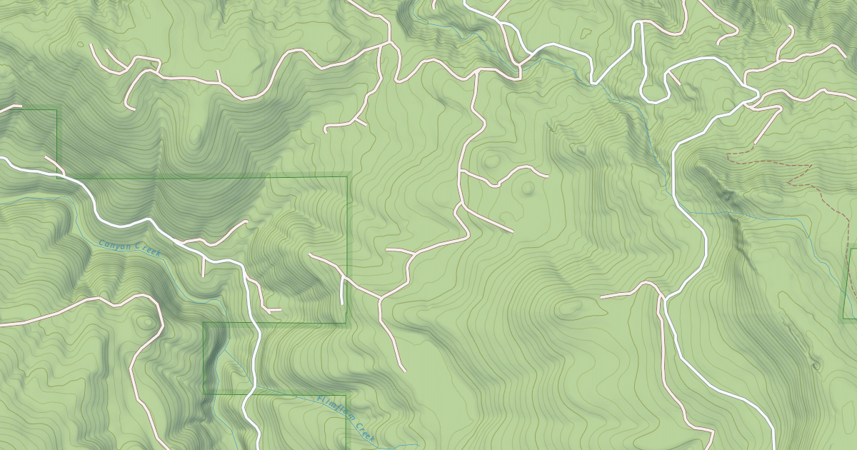 Map preview of FALLS CREEK RD