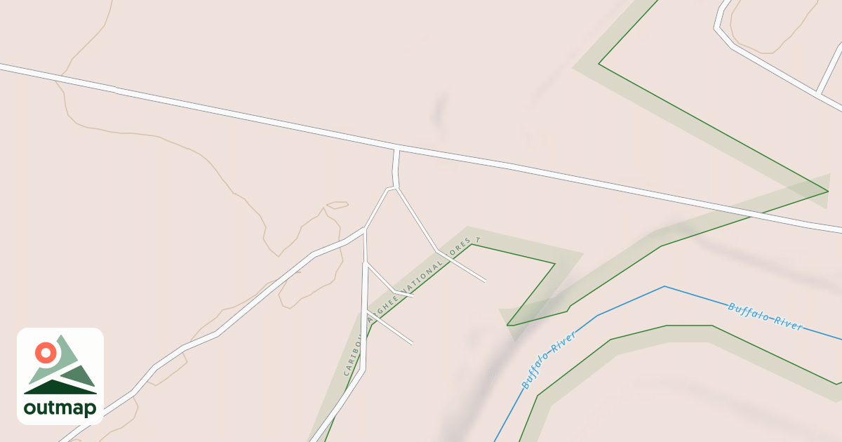 Map of BOR SITE A