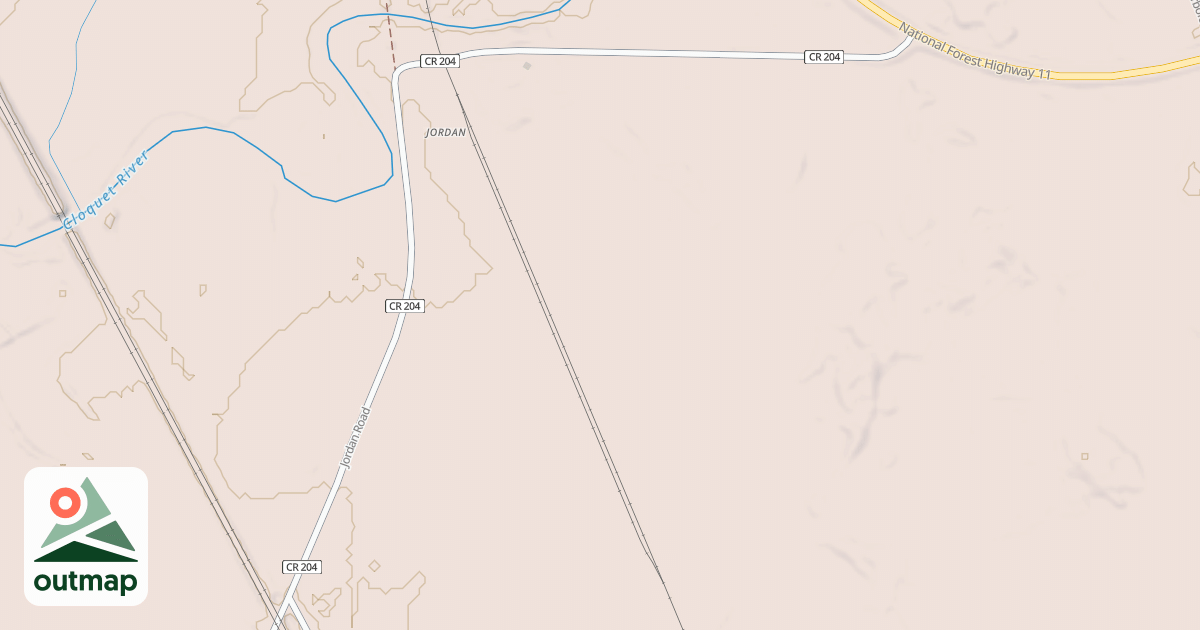 Map of JORDAN