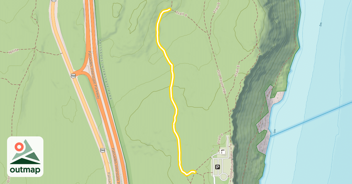 Map of Trail C