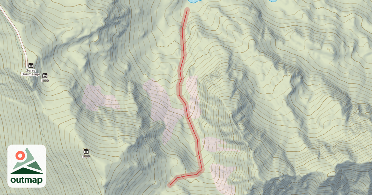 Map of Val de Montségu 2