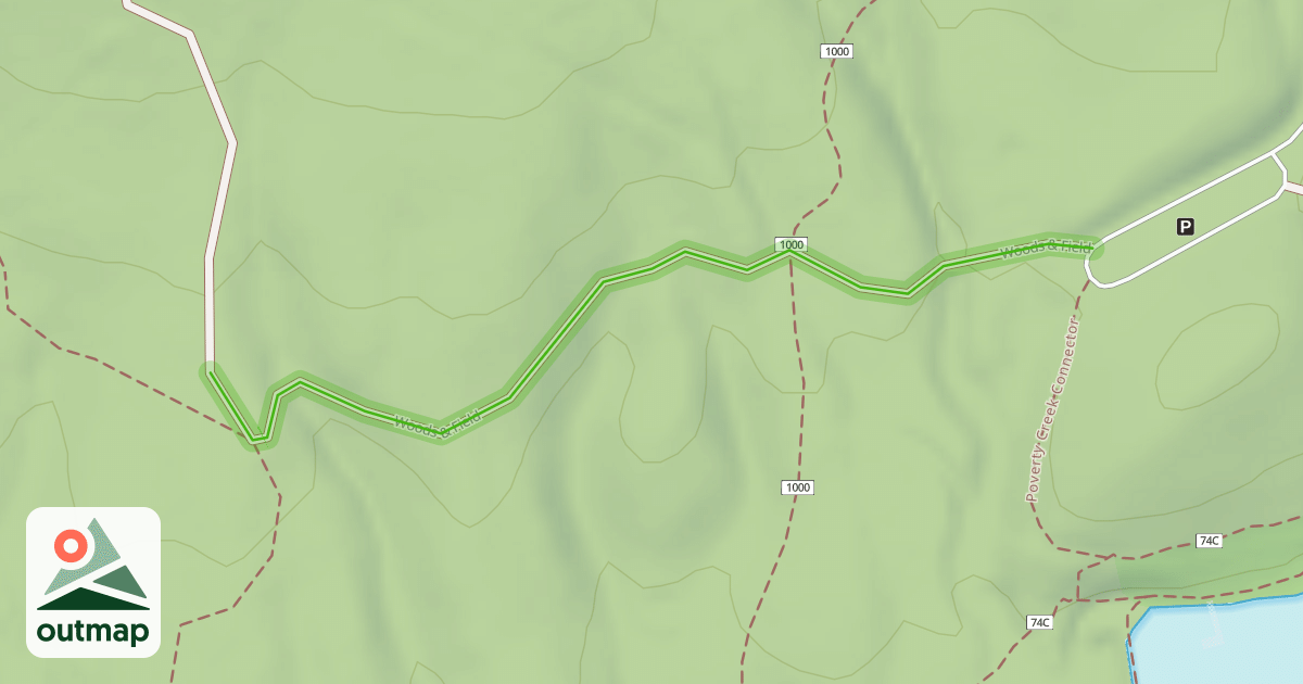 Map of Woods & Field