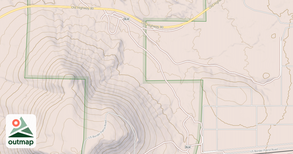 Map of BLM National GTLF Public Motorized Roads 58290e11-33d6-4700-9e35-1daf19841f49