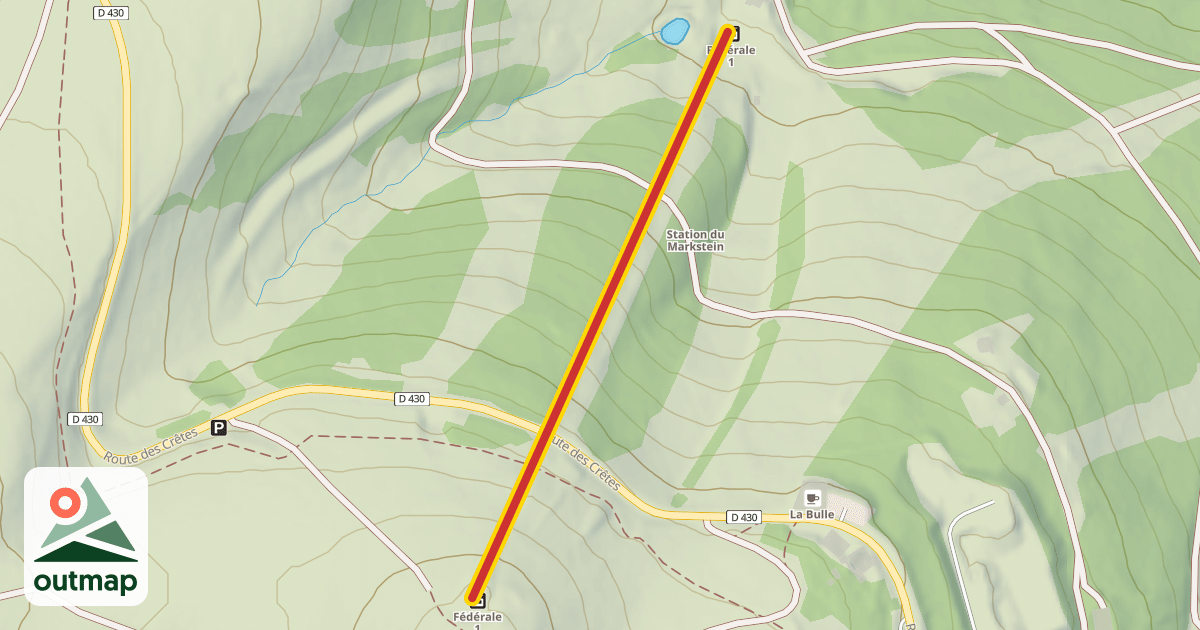 Map of Fédérale 2