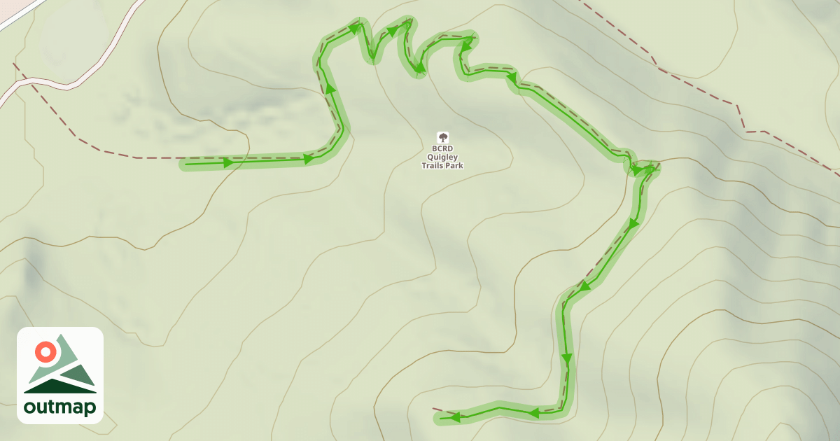 Map of Climbing Trail