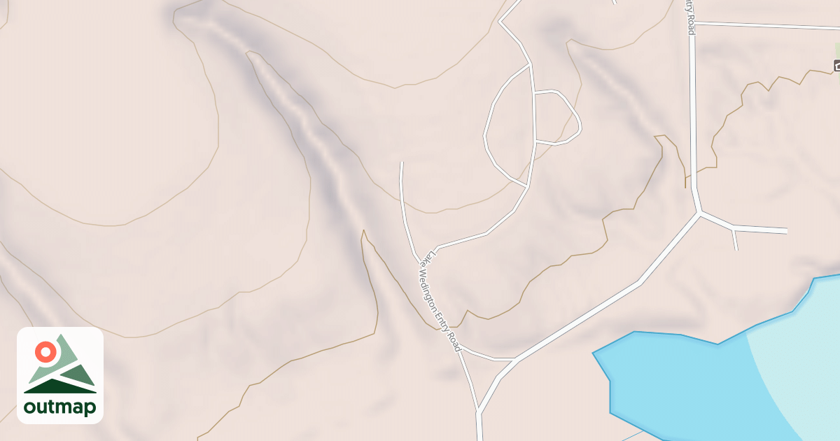 Map of WEDINGTON SUMMER CABIN LOOP