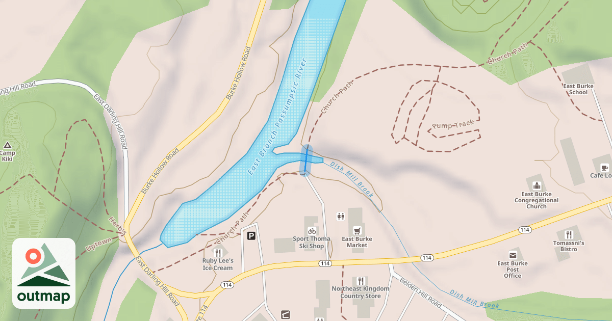 Map of Church Path