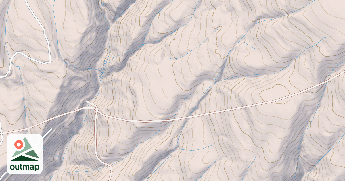 Map of BEAR LAKE