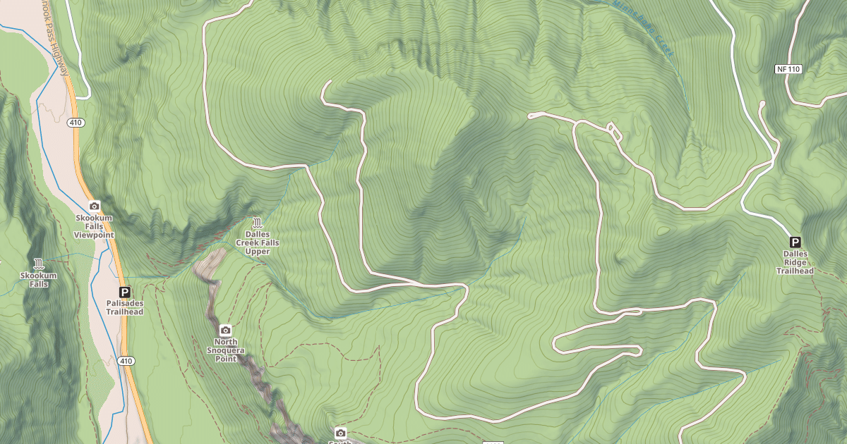 Map preview of SNOQUERA