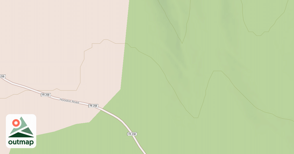 Map of HOODOO TS.