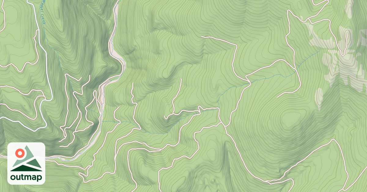 Map of BIG CR BALDY MTN