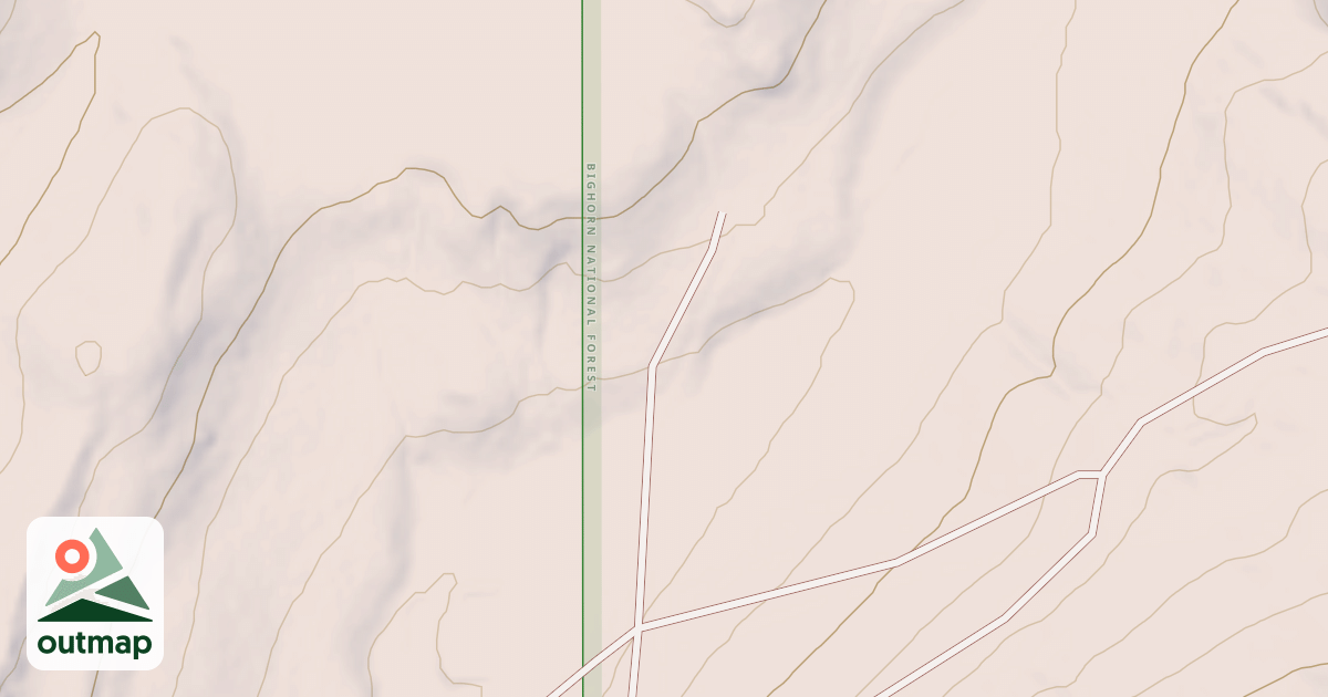 Map of BROKEN BACK
