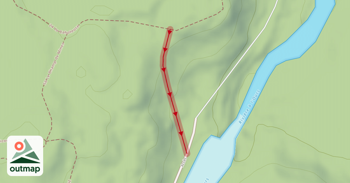 Map of 62 Le Barrage