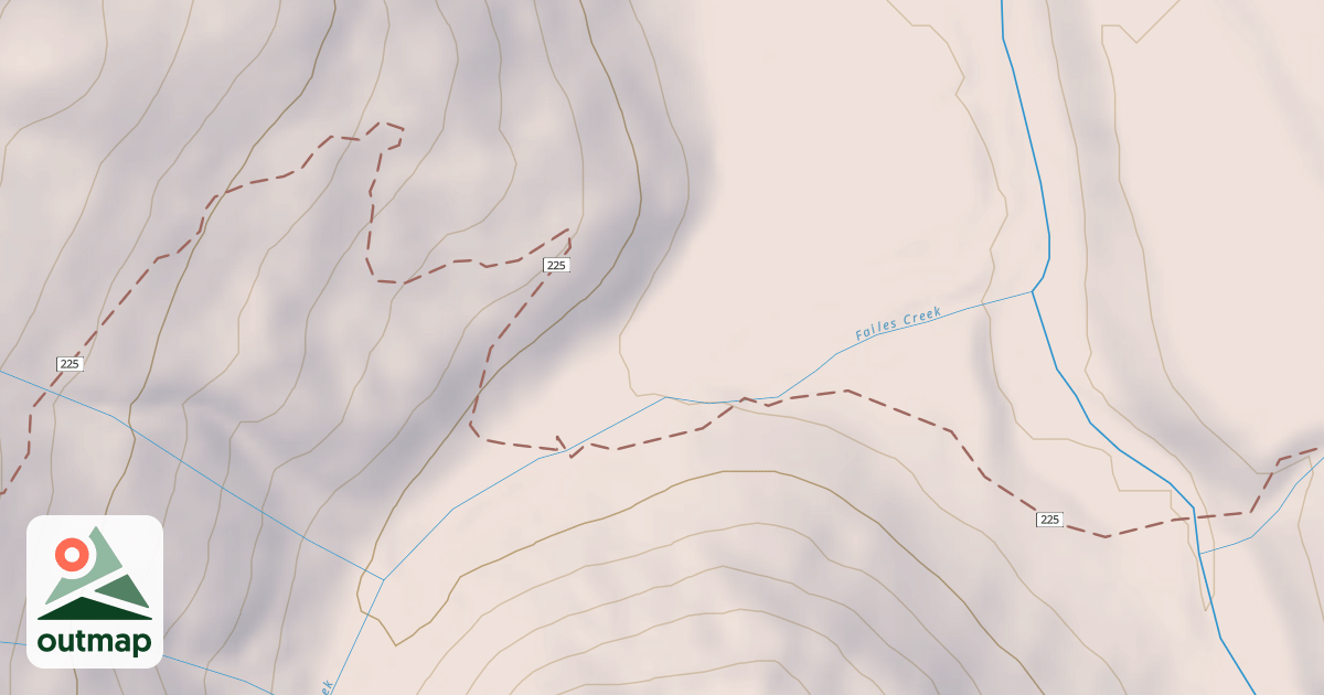 Map of Alpine