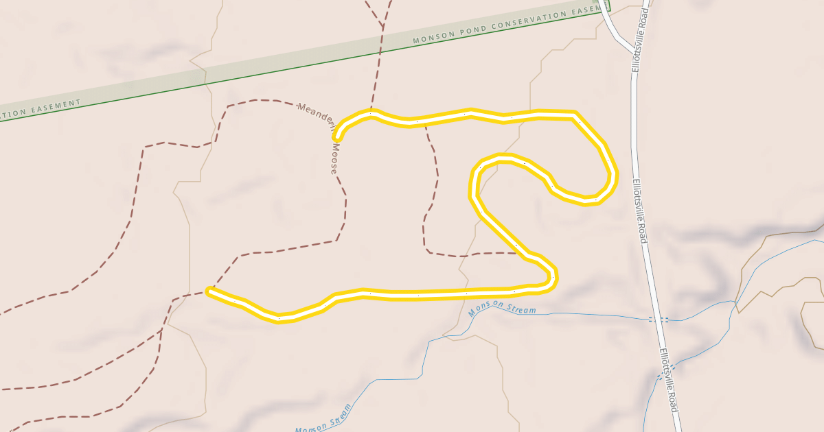 Map preview of T-Rex Loop