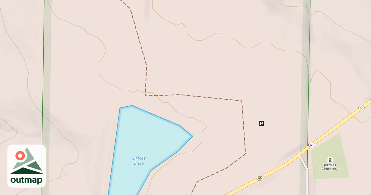 Map of ORIOLE POND