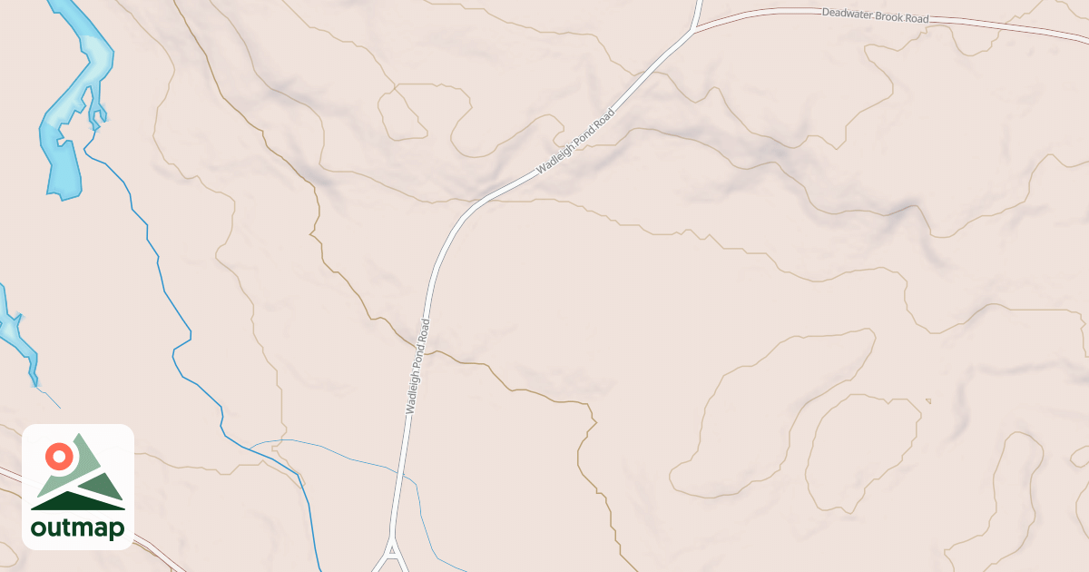Map of Shared Use Road/Jo Mary Rd