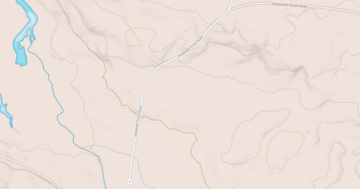 Map preview of Shared Use Road/Jo Mary Rd