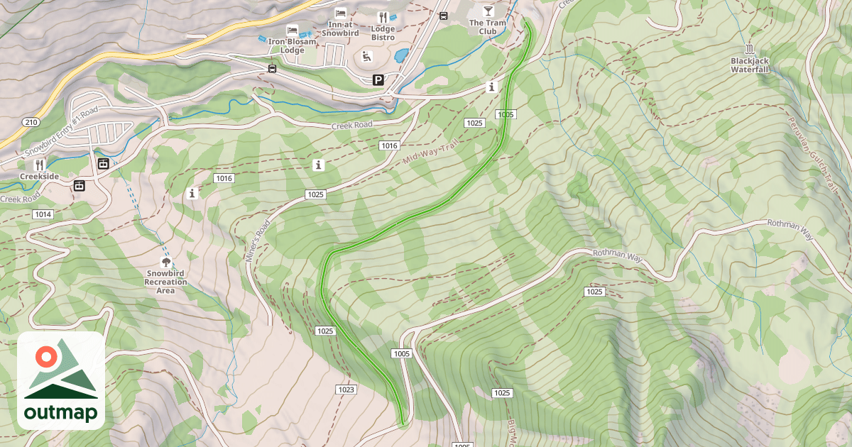 Map of Dick Bass Highway