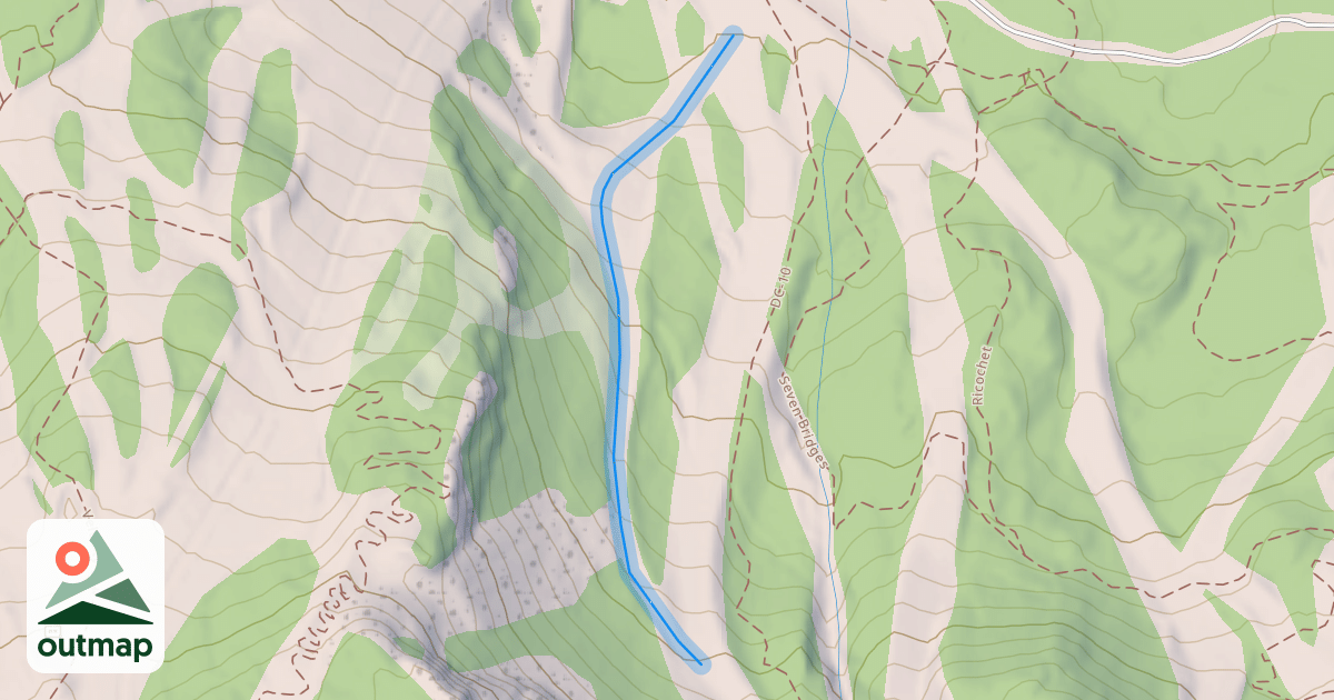 Map of Comeback Trail