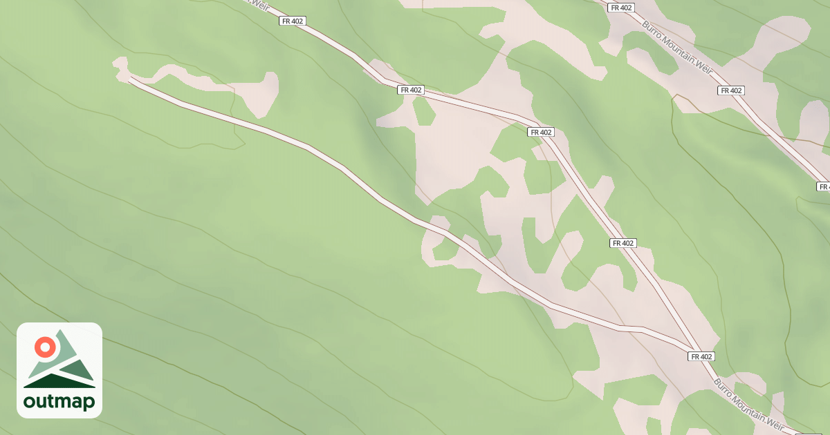 Map of USFS National Forest System Roads {5D46F8F3-E11D-48FC-919F-305D51C34A9A}