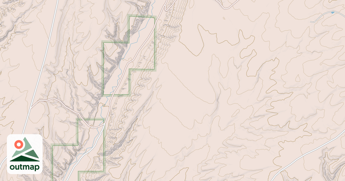 Map of USFS National Forest System Roads {090BC062-2E54-4C69-BBDA-822DFBDD05AF}
