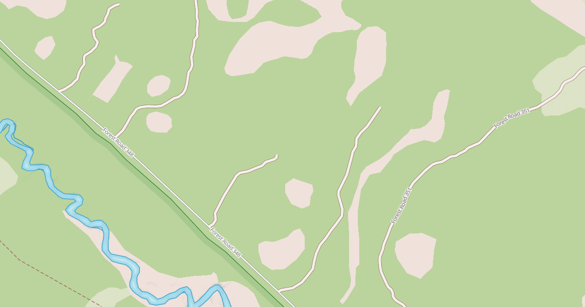 Map preview of USFS Motor Vehicle Use Map Roads {A5175F99-FF54-4D25-8C43-3472AFC42482}