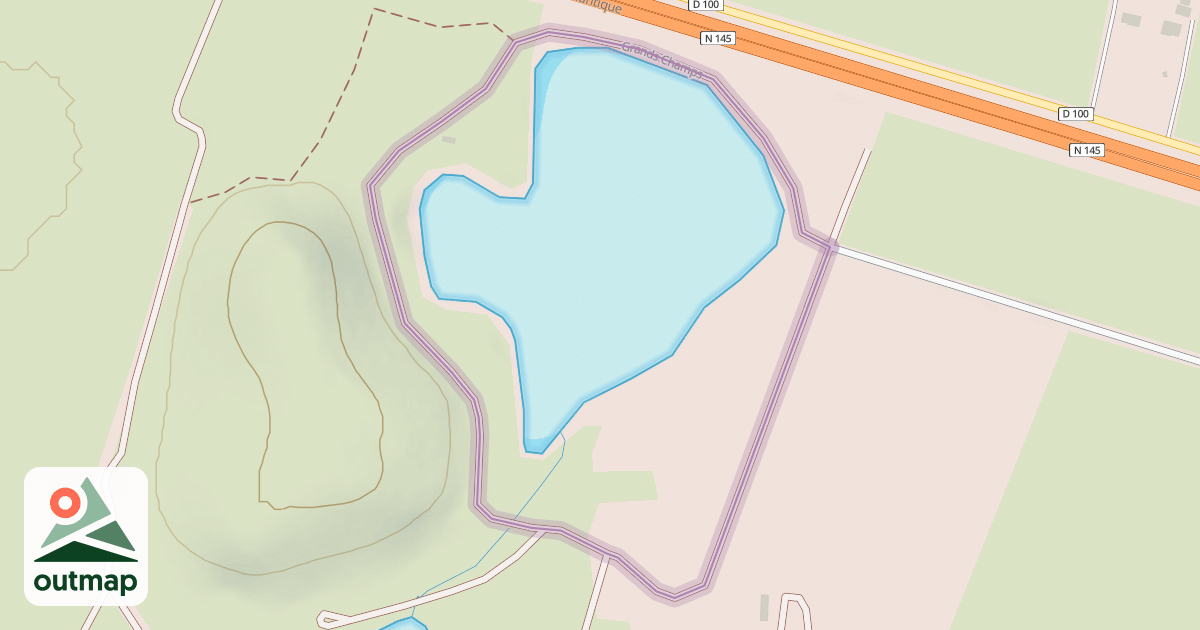 Map of Grands Champs