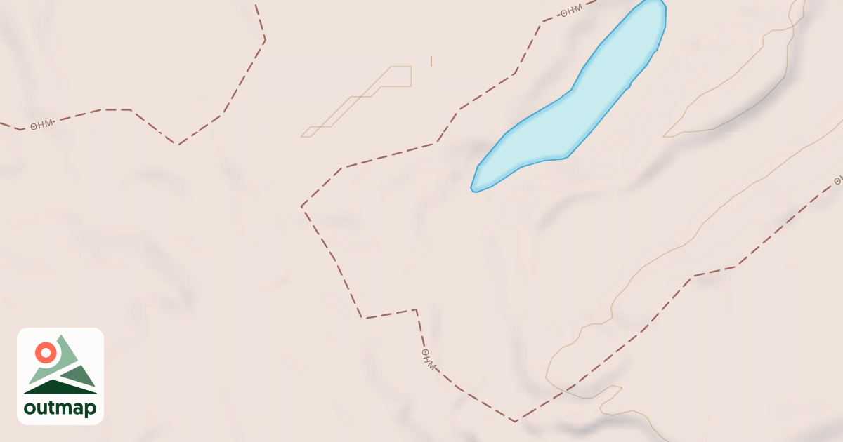 Map of Straight Arrows Trail
