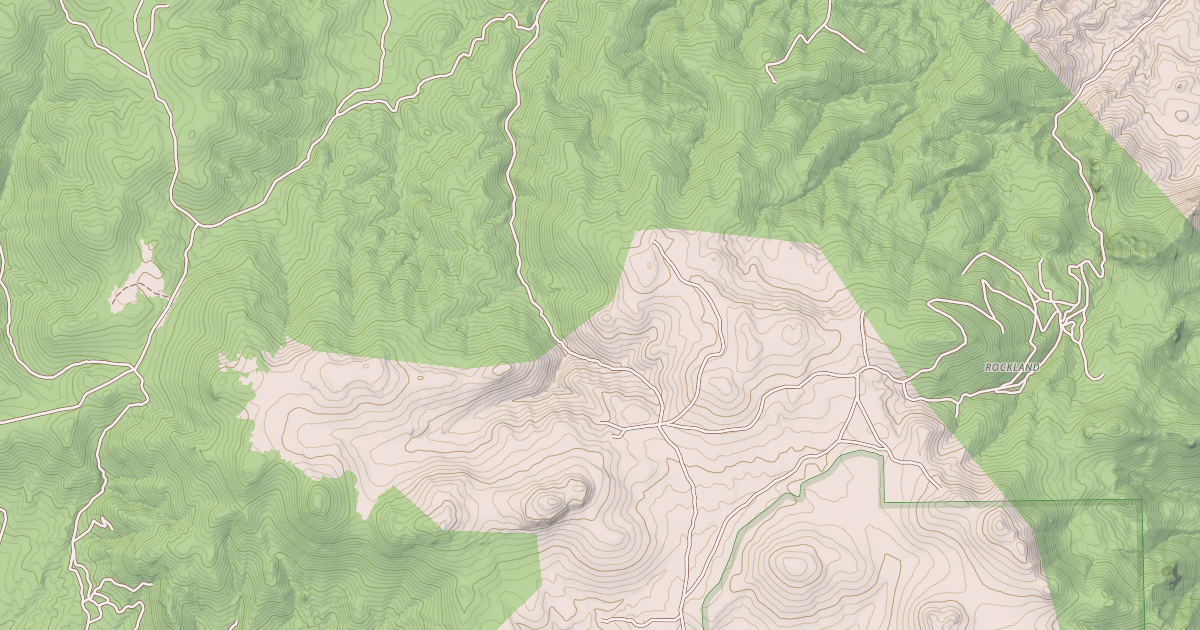 Map preview of PINE GROVE