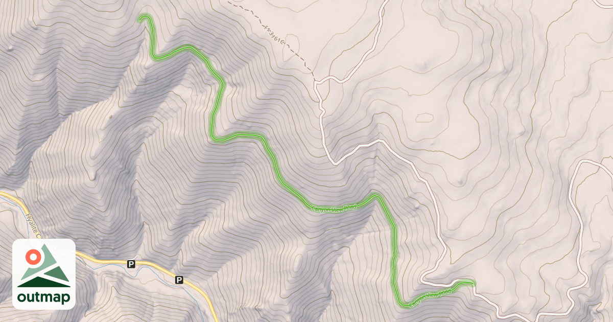 Map of Canyon View Road