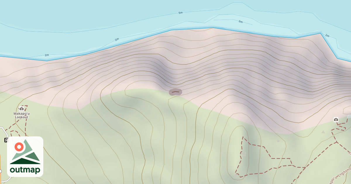 Map of Climbing Crag