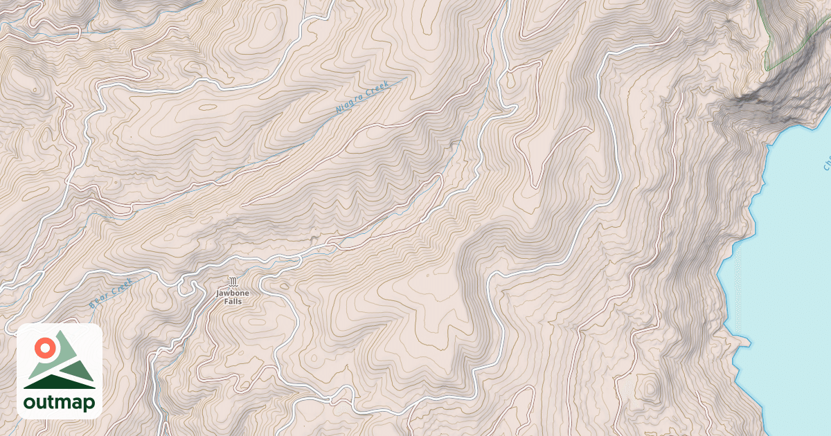 Map of CAMP NIAGARA