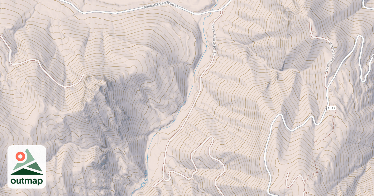 Map of JIM CREEK