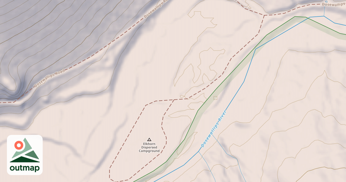 Map of USFS Motor Vehicle Use Map Roads {9EA98F9C-4C6D-4D86-AC09-4BAFD40BE678}