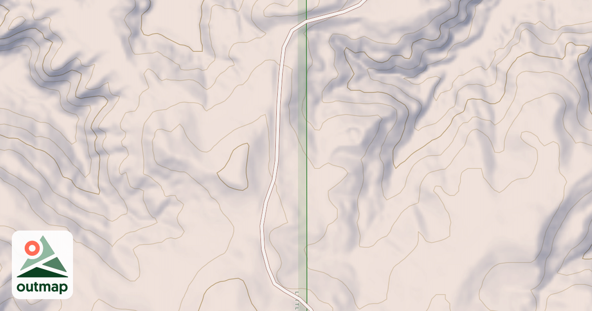 Map of (FDR) 821-1