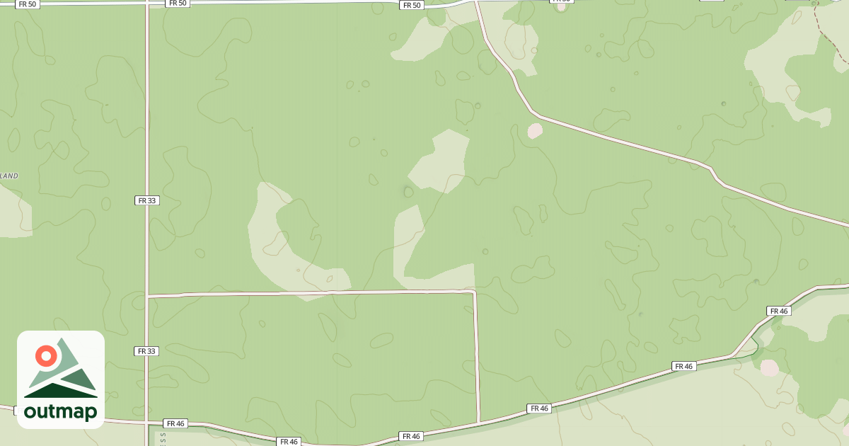 Map of USFS Motor Vehicle Use Map Roads {7D310FE6-D566-4177-8022-162B64E5A558}