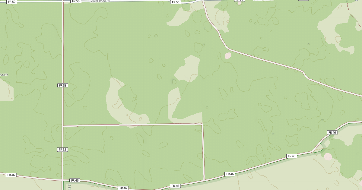 Map preview of USFS Motor Vehicle Use Map Roads {7D310FE6-D566-4177-8022-162B64E5A558}