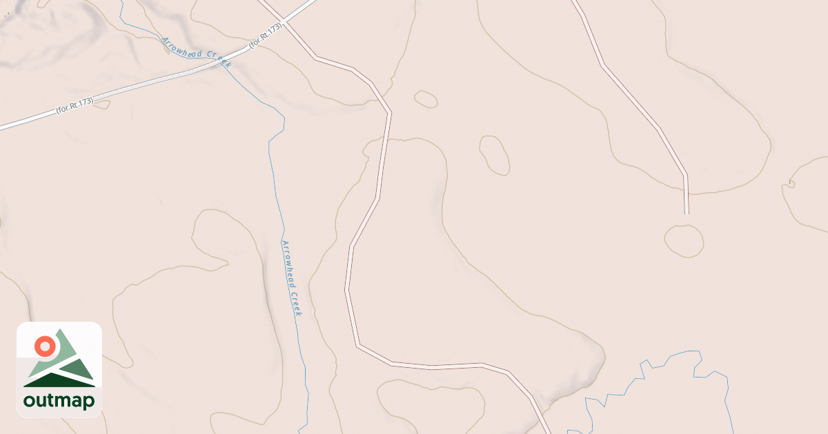 Map of JACKPINE SPUR T