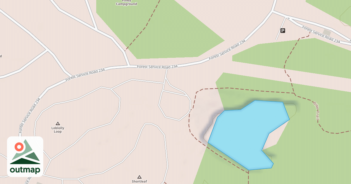 Map of P.C. DUMP STATION ACCESS