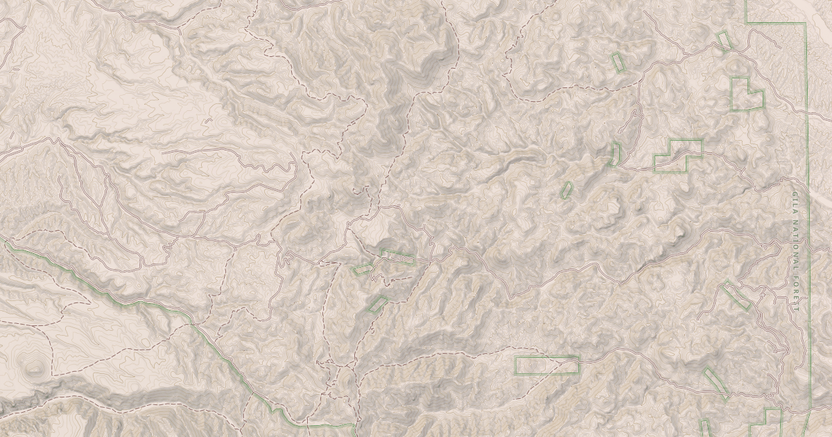 Map preview of SILVER MONUMENT