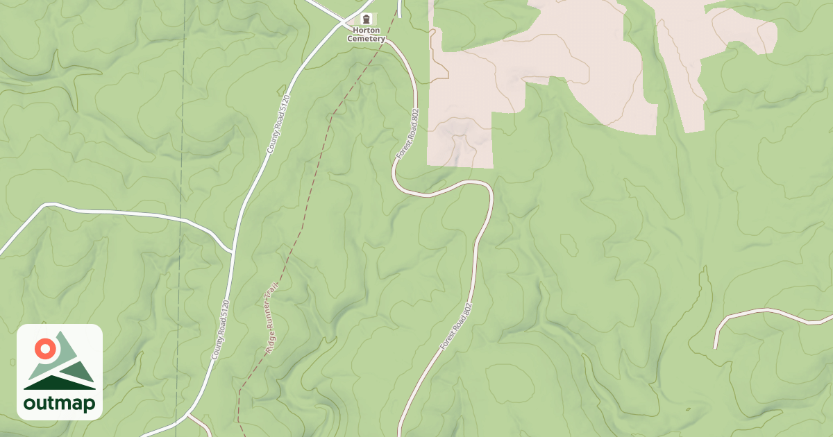 Map of HORTON CEMETERY