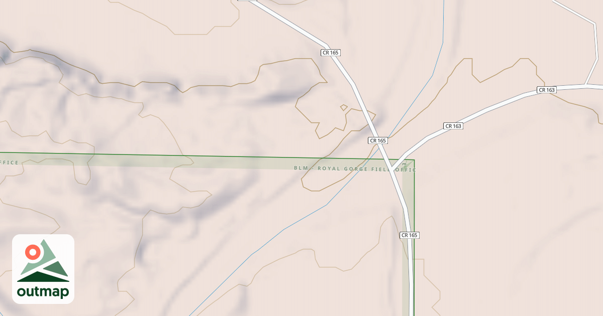 Map of Big Bend Ohv Track Trail